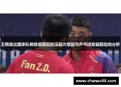 王皓退出国家队教练组背后的深层次原因与乒乓球发展新动向分析 王皓退出国家队教练组背后的深层次原因与乒乓球发展新动向分析